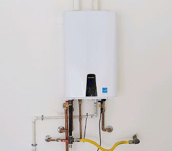 Commercial water heater service